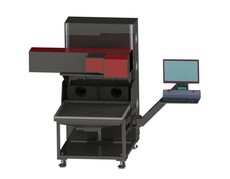 RF tube galvo laser machine