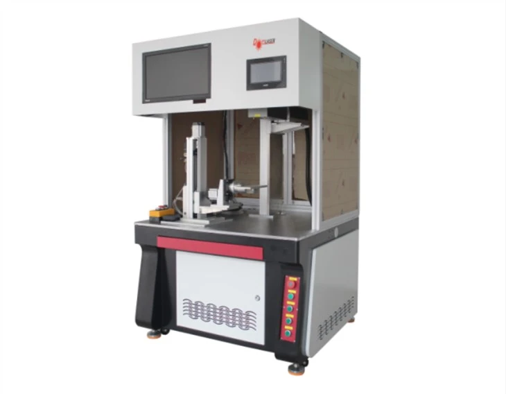 מכונת סימון בלייזר סיבים אוטומטית CNC