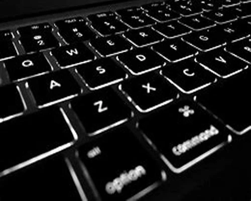 Laser marking on keyboard Laser marking on keyboard