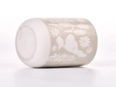 Laser engraving on ceramic